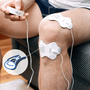 PocketTens Product in leg with accessories HV-F013-E Omron E3 Intense